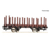 Roco 6600148 Ho Stake Wagon Pkp European Freight Cars