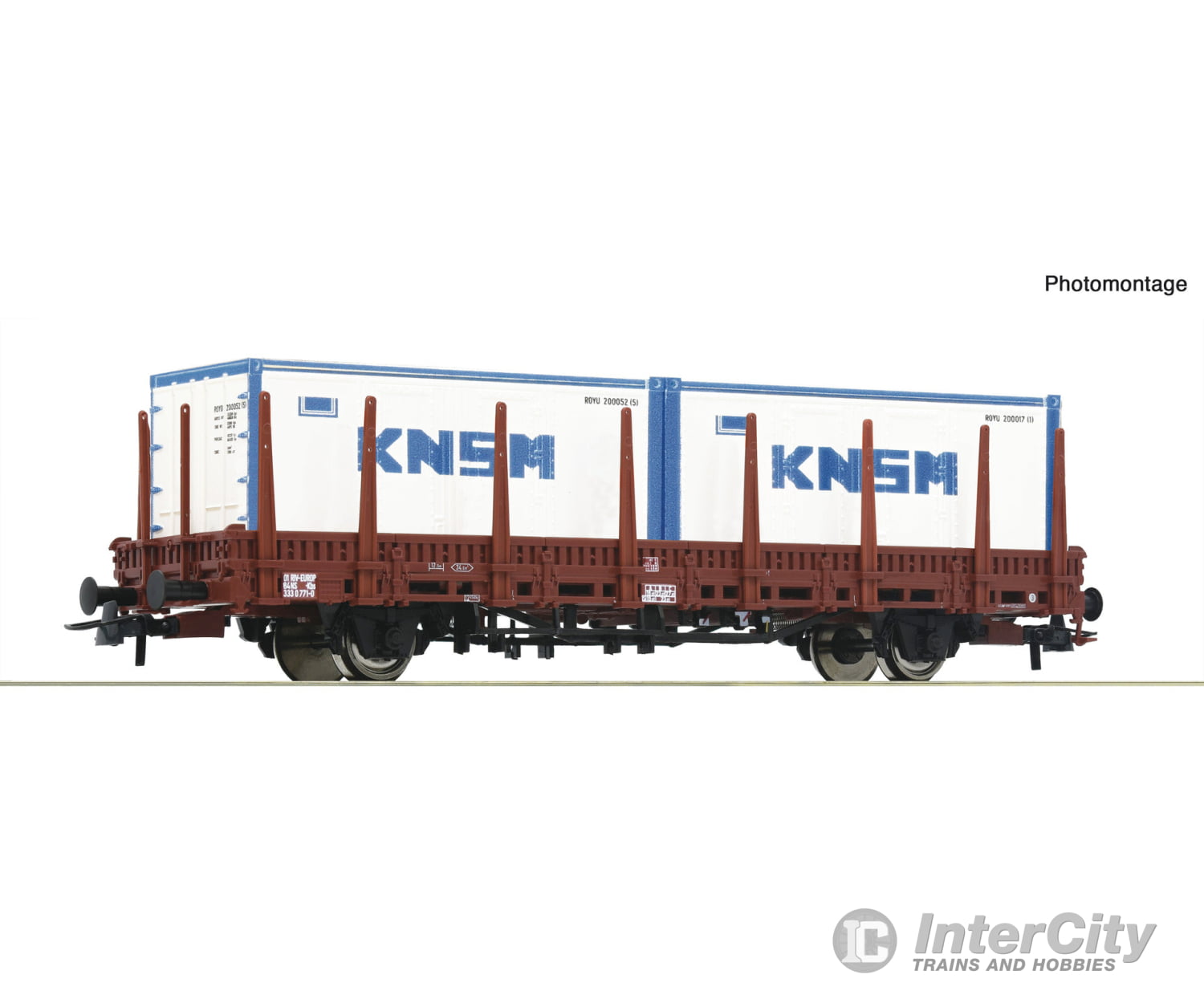 Roco 6600152 Ho Stake Wagon Ns European Freight Cars