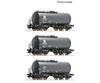 Roco 6600162 Ho 3 Piece Set: Tank Wagons Vtg/Db European Freight Cars