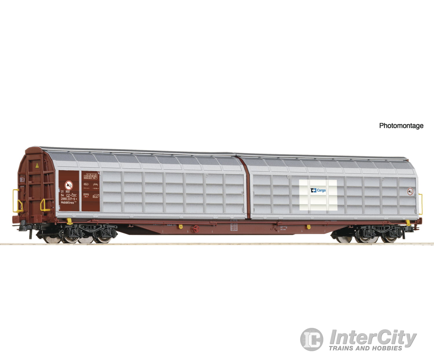 Roco 6600167 Ho Sliding Wall Wagon Cd Cargo European Freight Cars