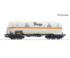 Roco 6600176 HO Pressurised gas tank wagon DB European Freight Cars