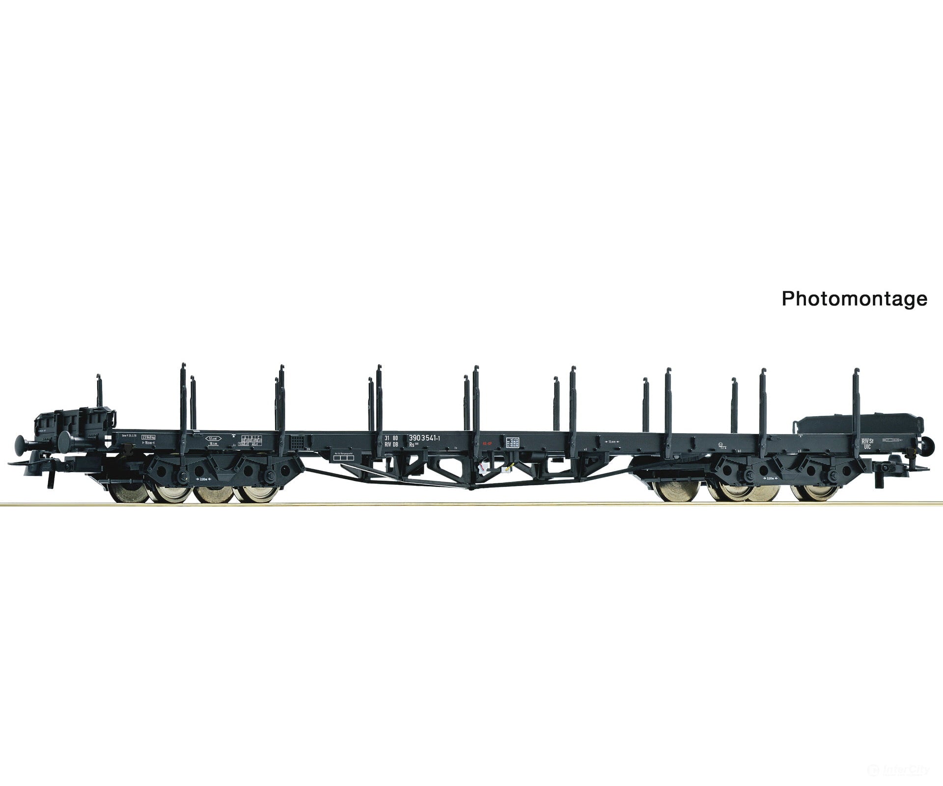 Roco 6600188 Ho Stake Wagon Db European Freight Cars