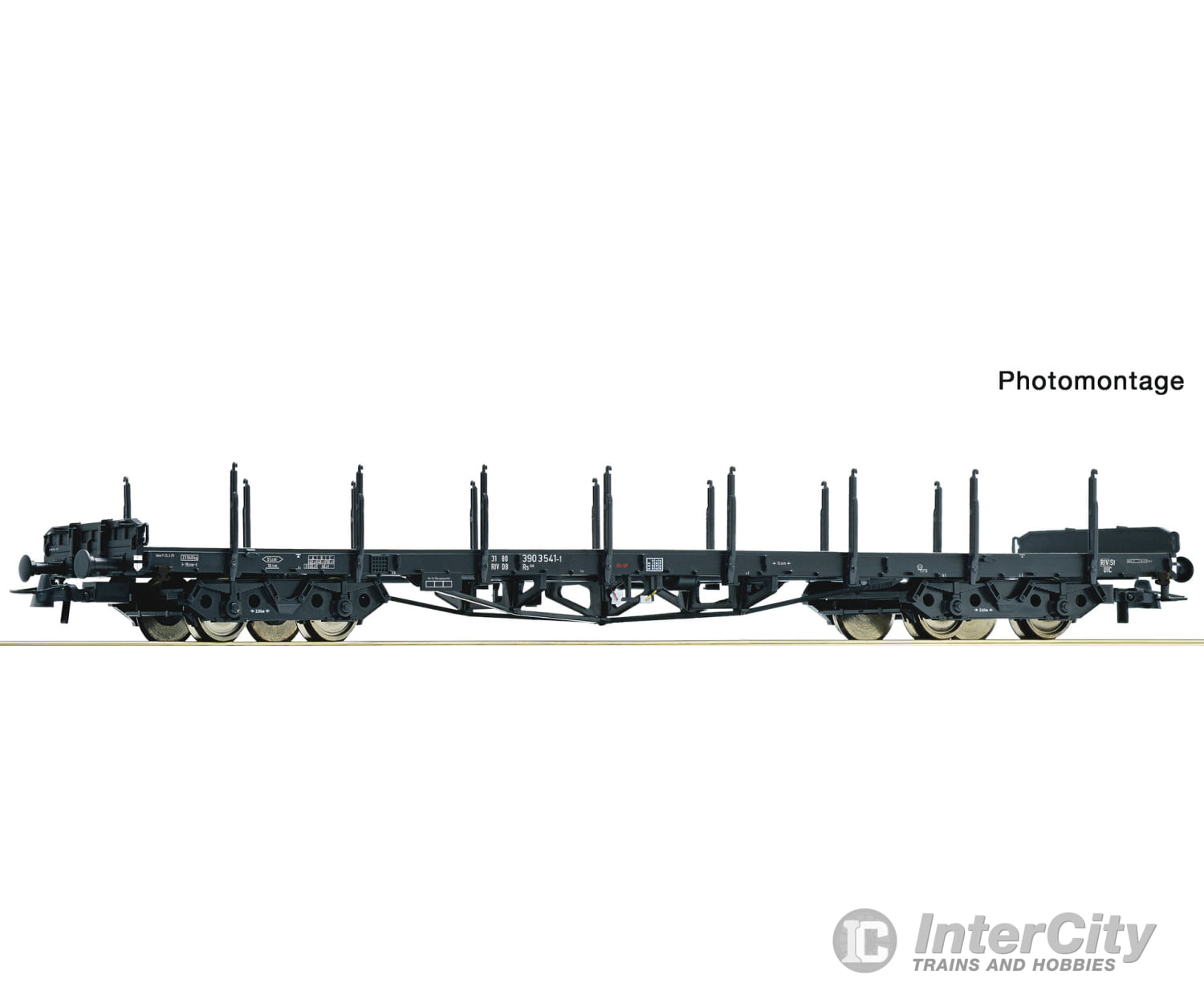 Roco 6600188 Ho Stake Wagon Db European Freight Cars