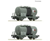 Roco 6600196 HO 2 piece set: Tank wagons SBB European Freight Cars