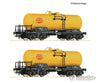 Roco 6600199 Ho 2 Piece Set: Tank Wagons Dr European Freight Cars