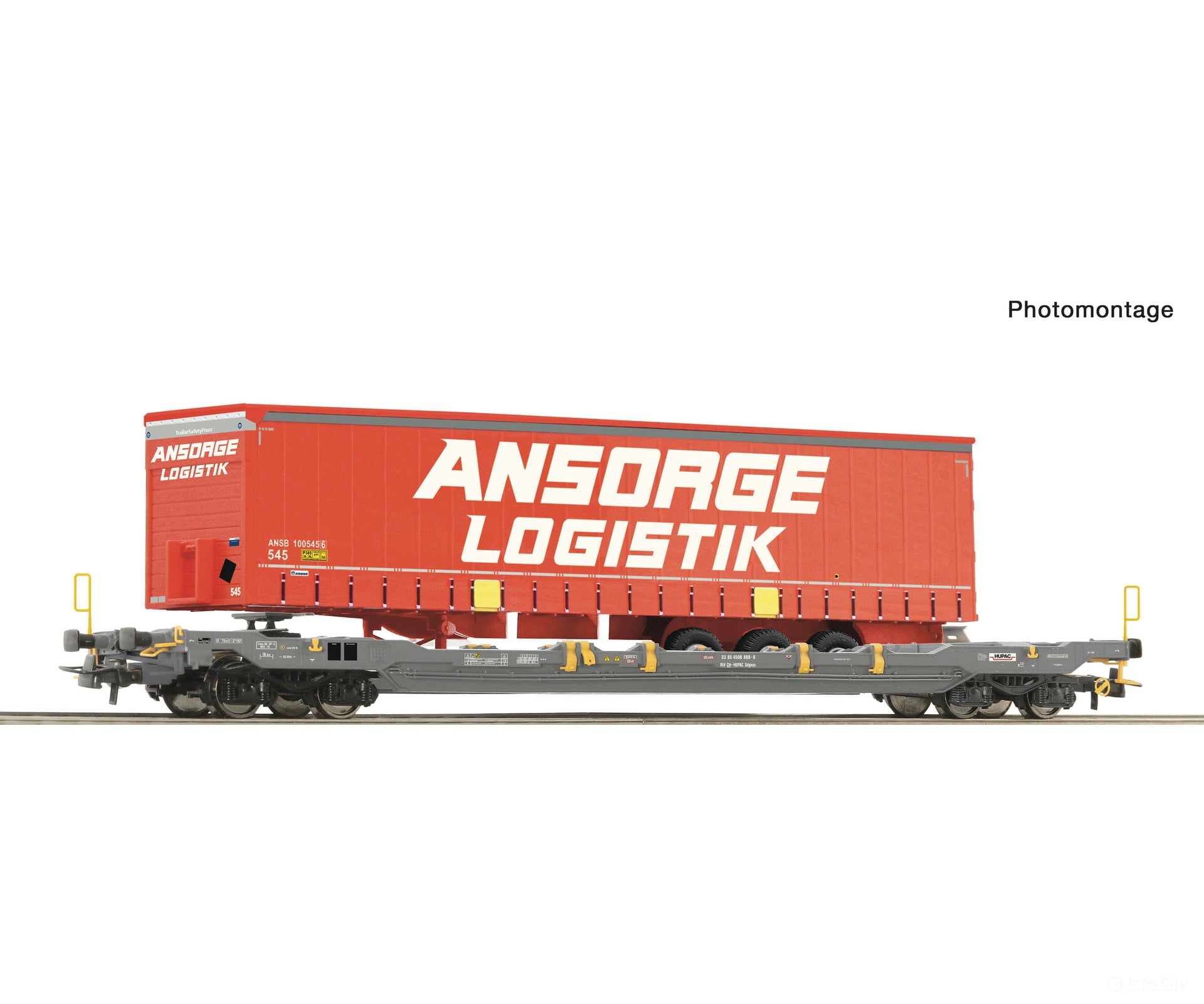 Roco 6600222 HO Pocket wagon T5 Hupac European Freight Cars