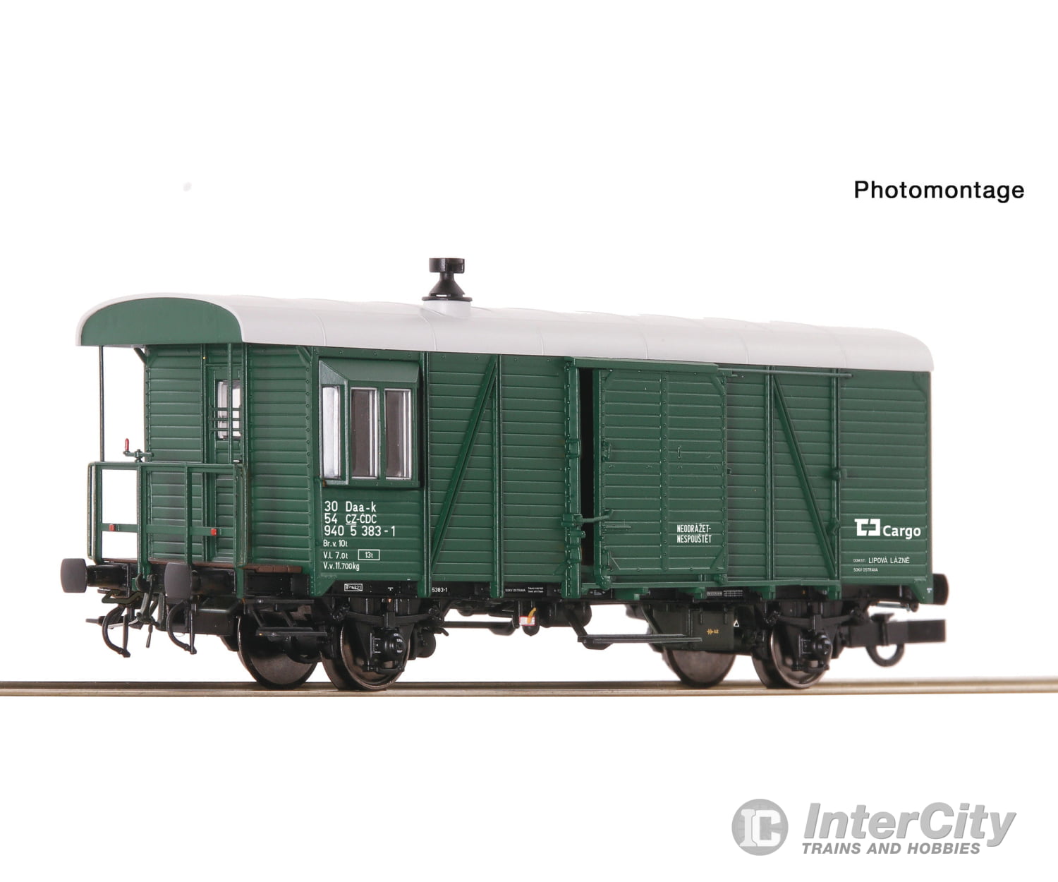 Roco 6600239 HO Guard’s van for goods trains CD Cargo European Freight Cars