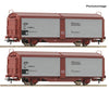 Roco 6600257 HO 2 piece set: Sliding roof/sliding wall wagons SJ European Freight Cars