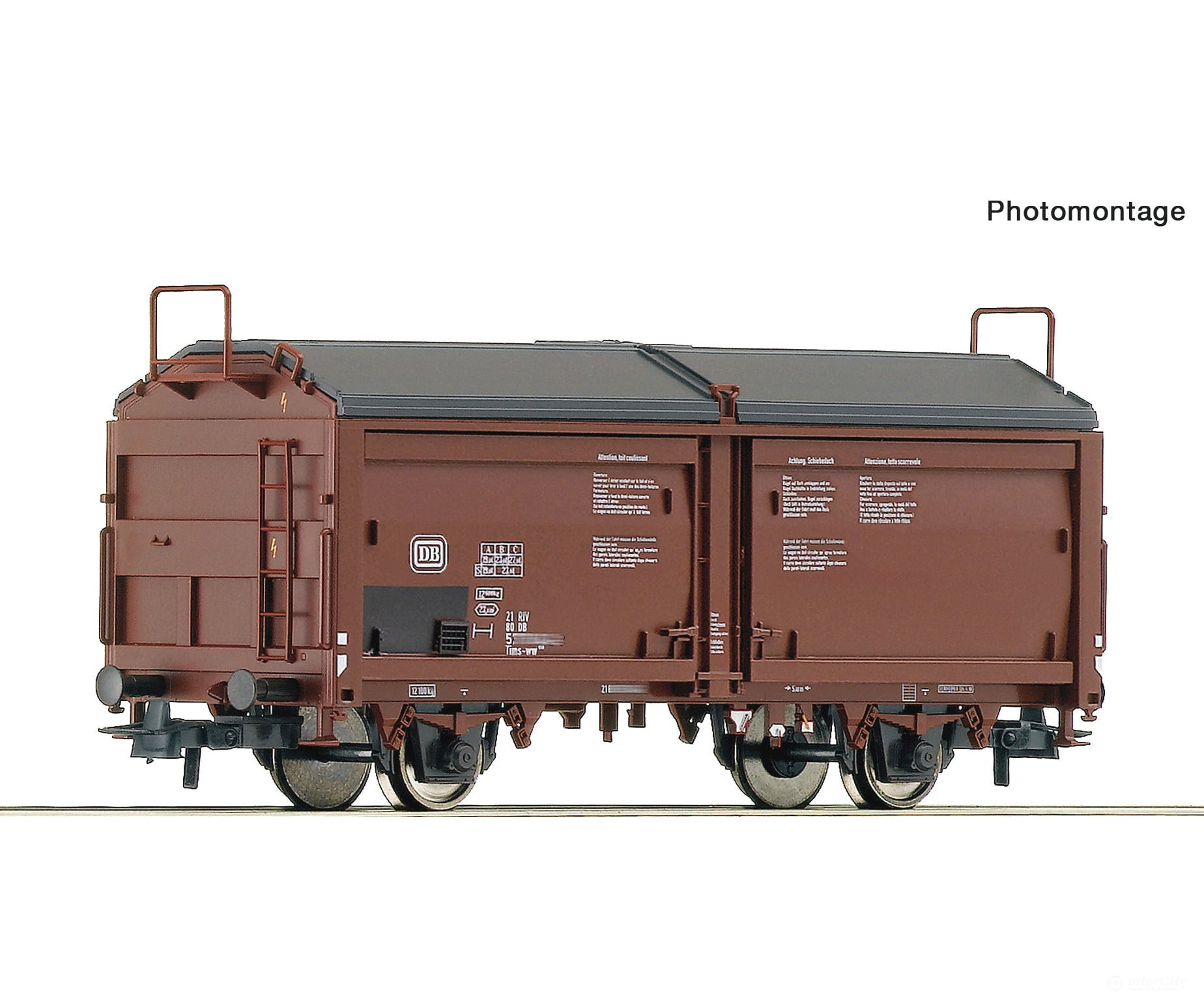 Roco 6600264 HO Sliding roof/sliding wall wagon DB European Freight Cars