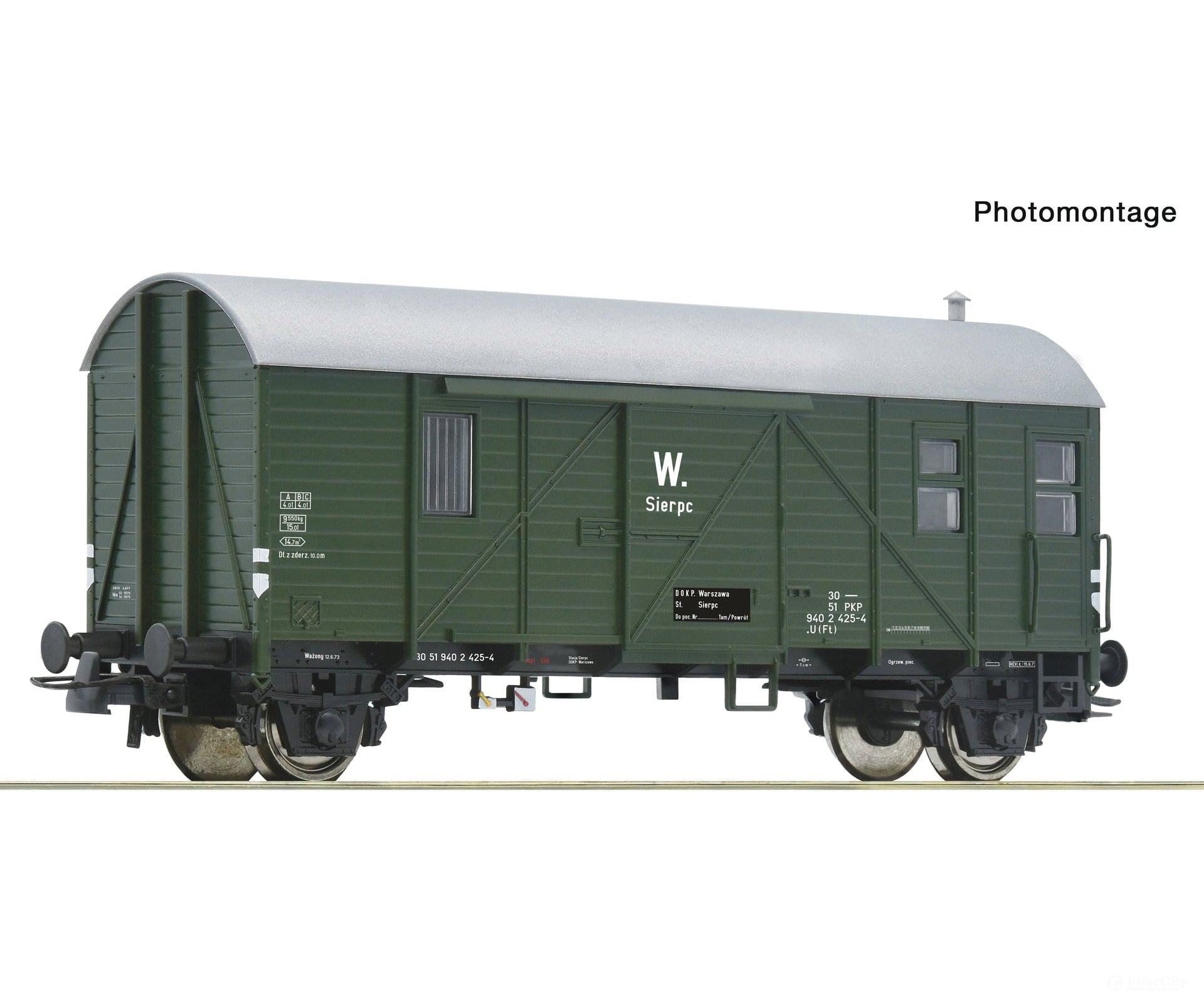 Roco 6600278 HO Guard’s van for goods trains PKP European Freight Cars