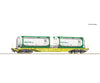 Roco 6600279 HO Container carrier wagon GATX European Freight Cars