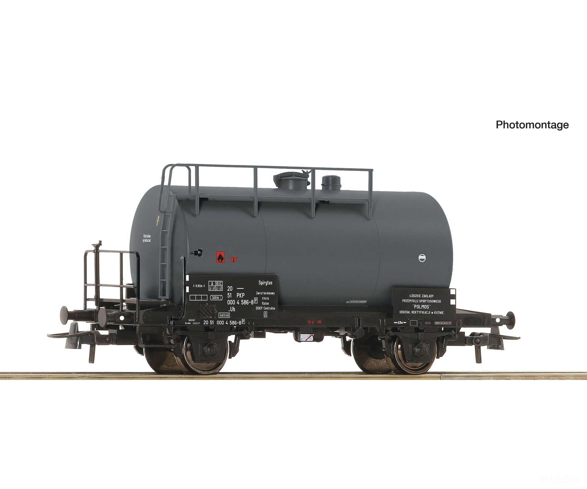 Roco 6600293 HO Tank wagon PKP European Freight Cars