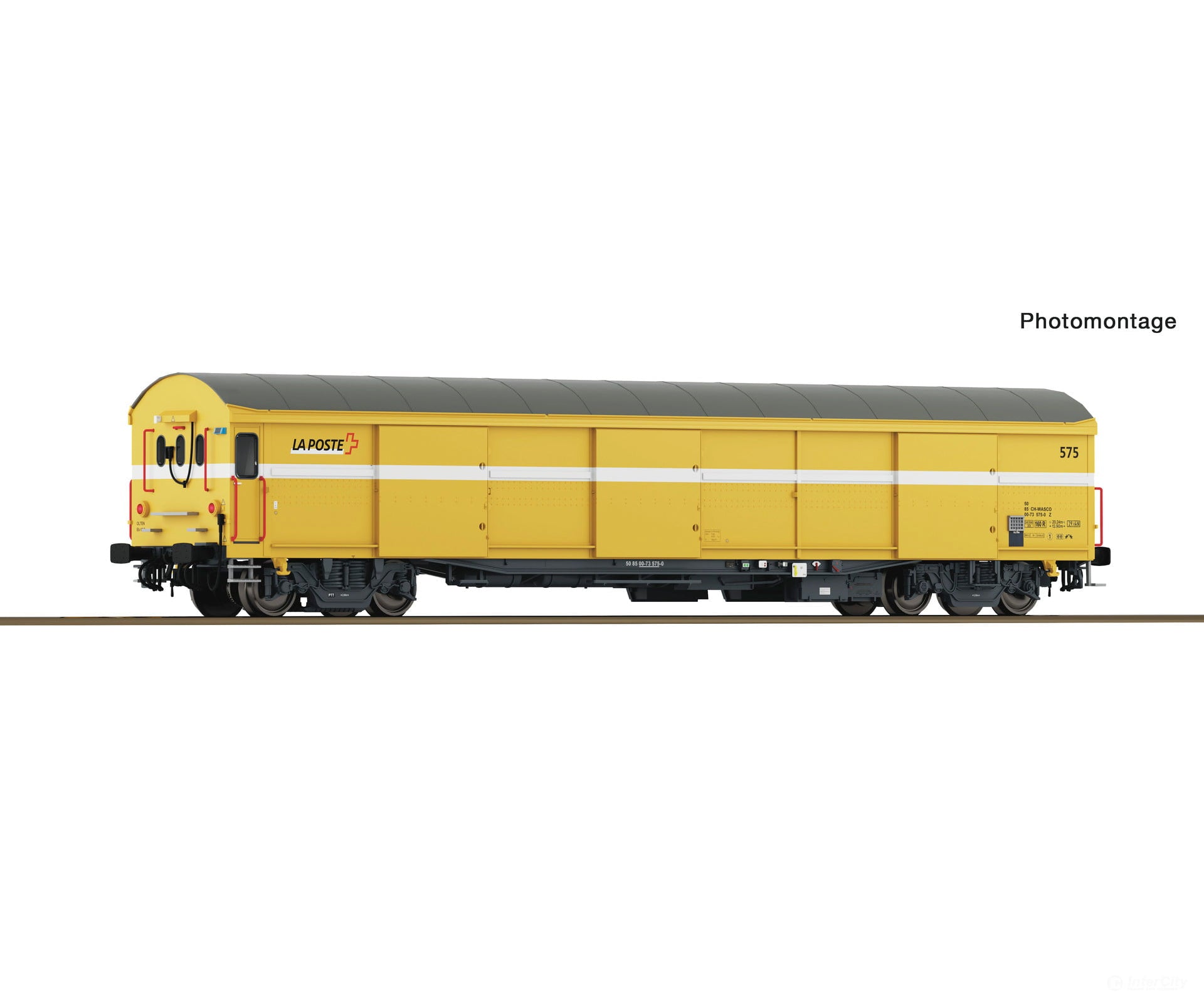 Roco 6620244 HO Parcel mail wagon Wascosa European Freight Cars
