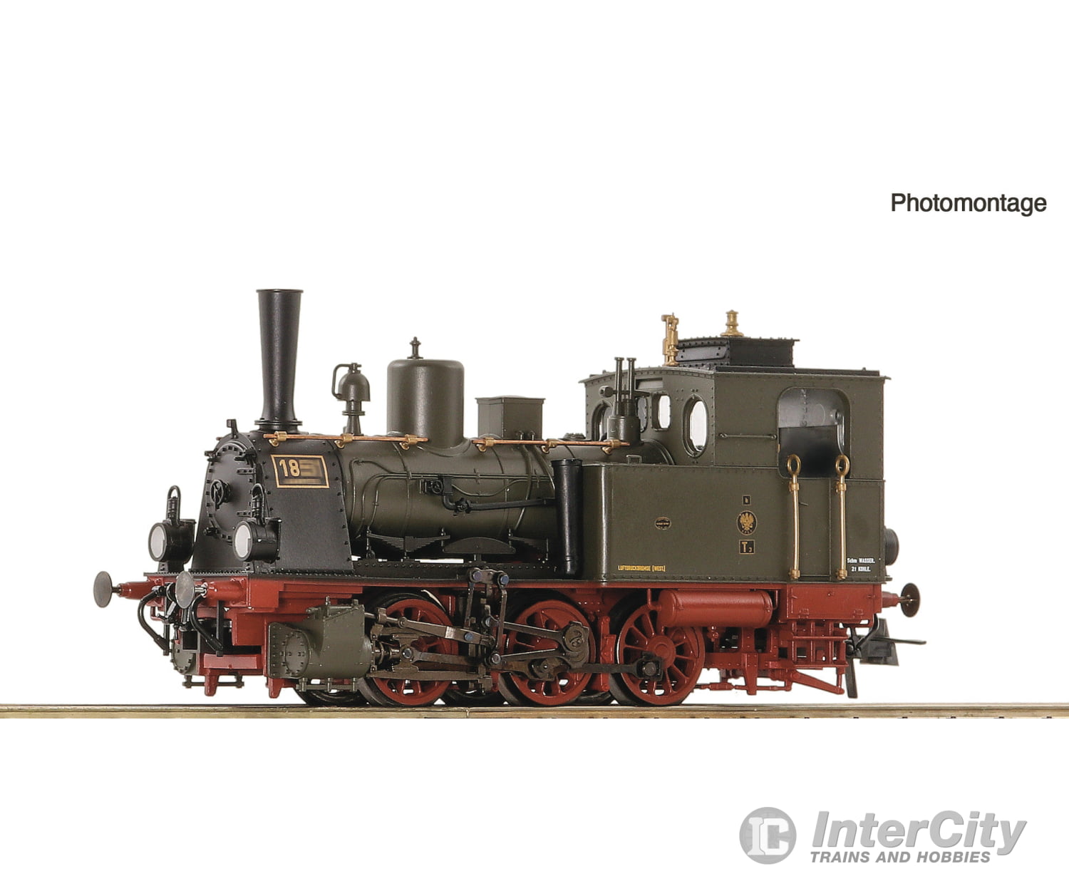 Roco 70036 Ho Steam Locomotive T3 K.p.e.v. Era 1 (Dcc Sound) European Locomotives