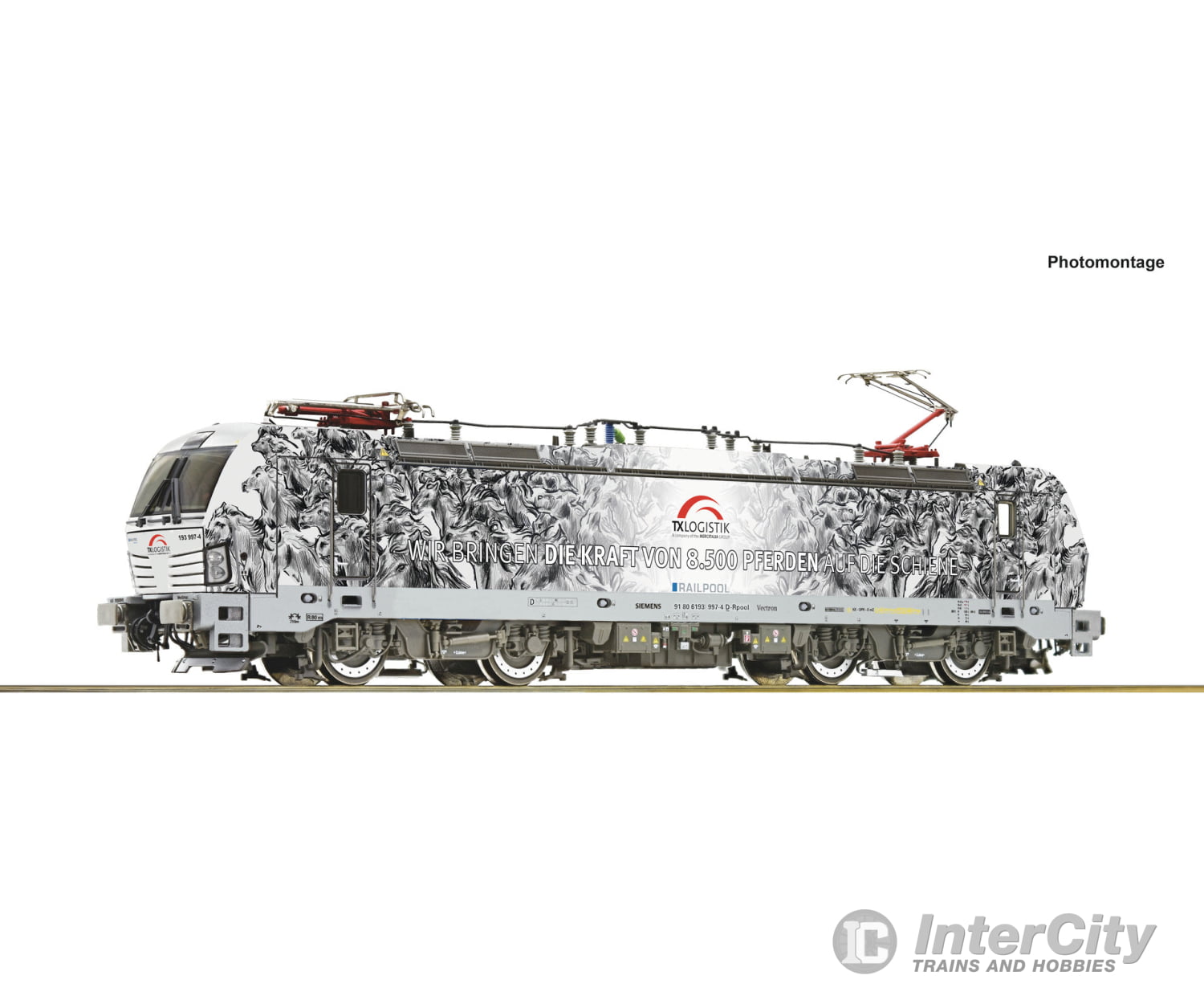 Roco 70065 Ho Electric Locomotive 193 997-4 Tx Logistik Era 6 (Dcc Sound) European Locomotives