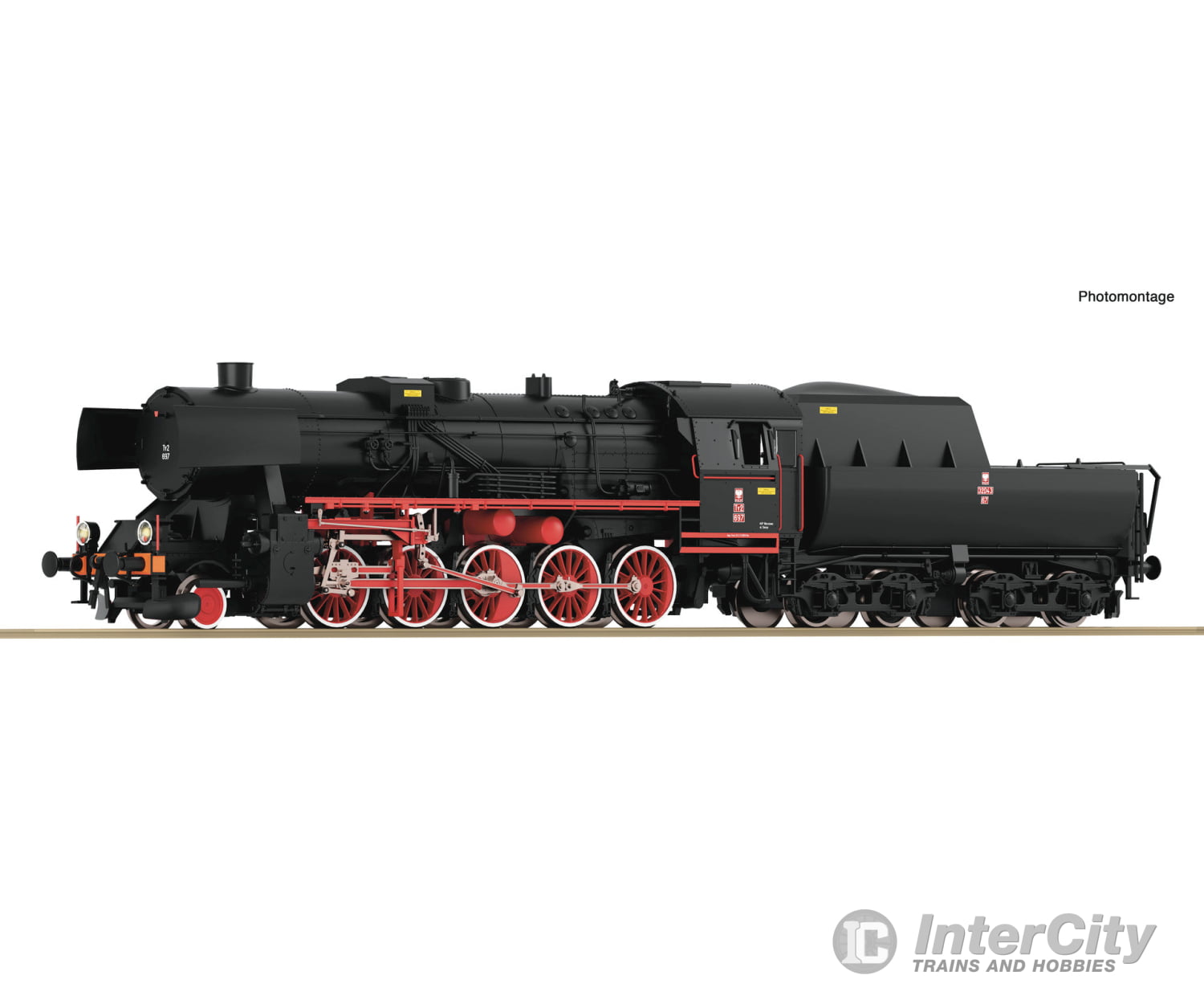 Roco 70108 Ho Steam Locomotive Ty2 Pkp Era 3 4 (Dcc Sound) European Locomotives