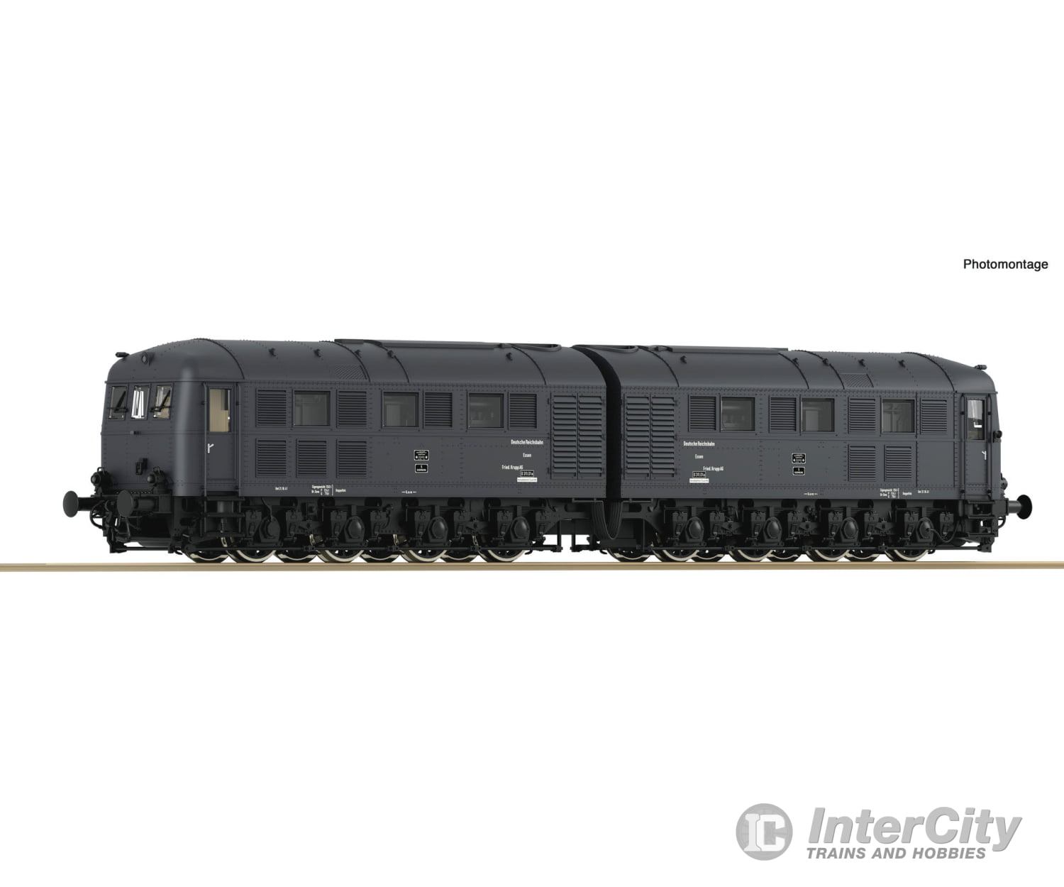 Roco 70113 Ho Diesel-Electric Double Locomotive D311.01 Dwm Era 2 (Dc) European Locomotives