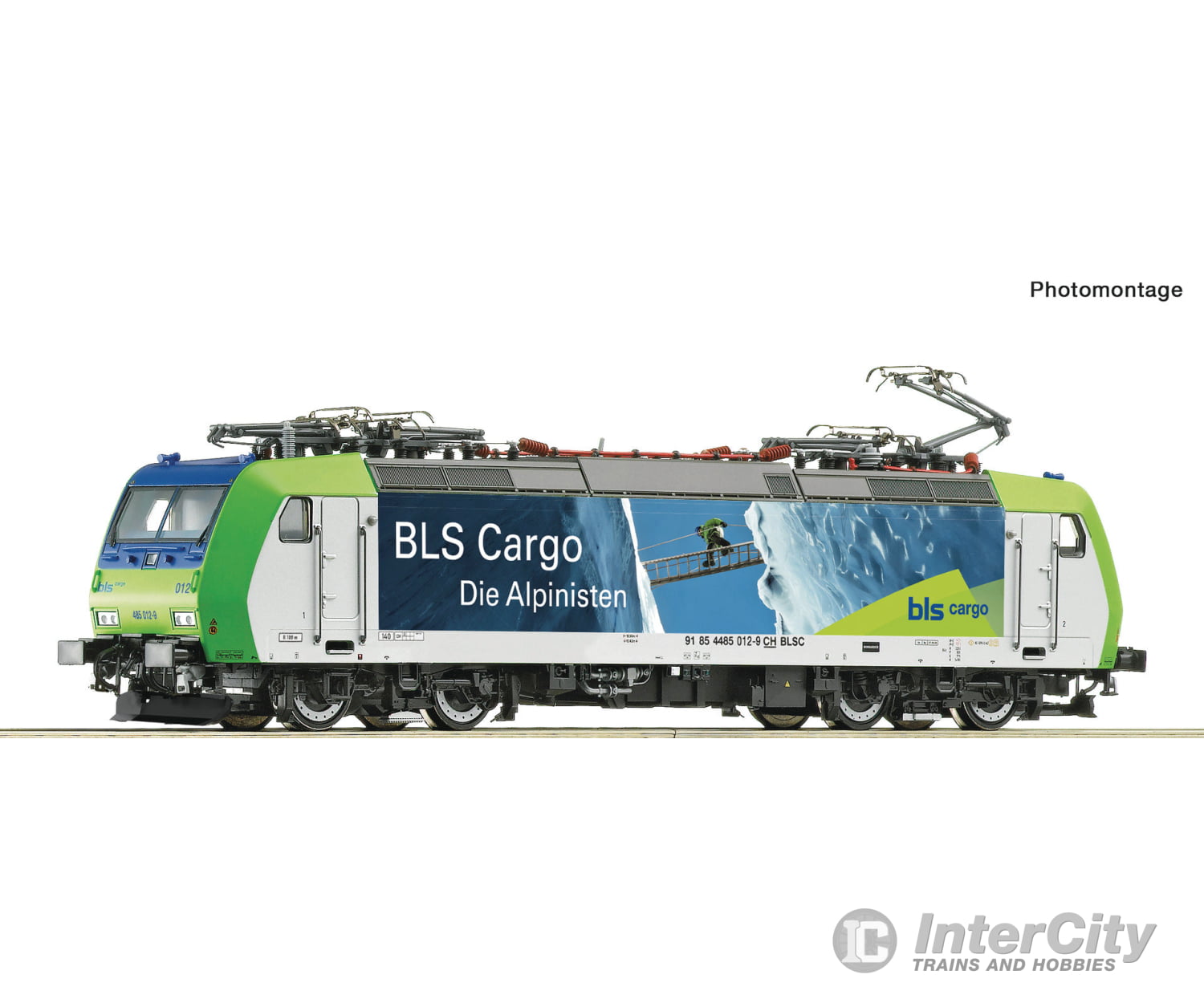 Roco 70337 Ho Electric Locomotive 485 012-9 Bls Cargo Era 6 (Dcc Sound) European Locomotives