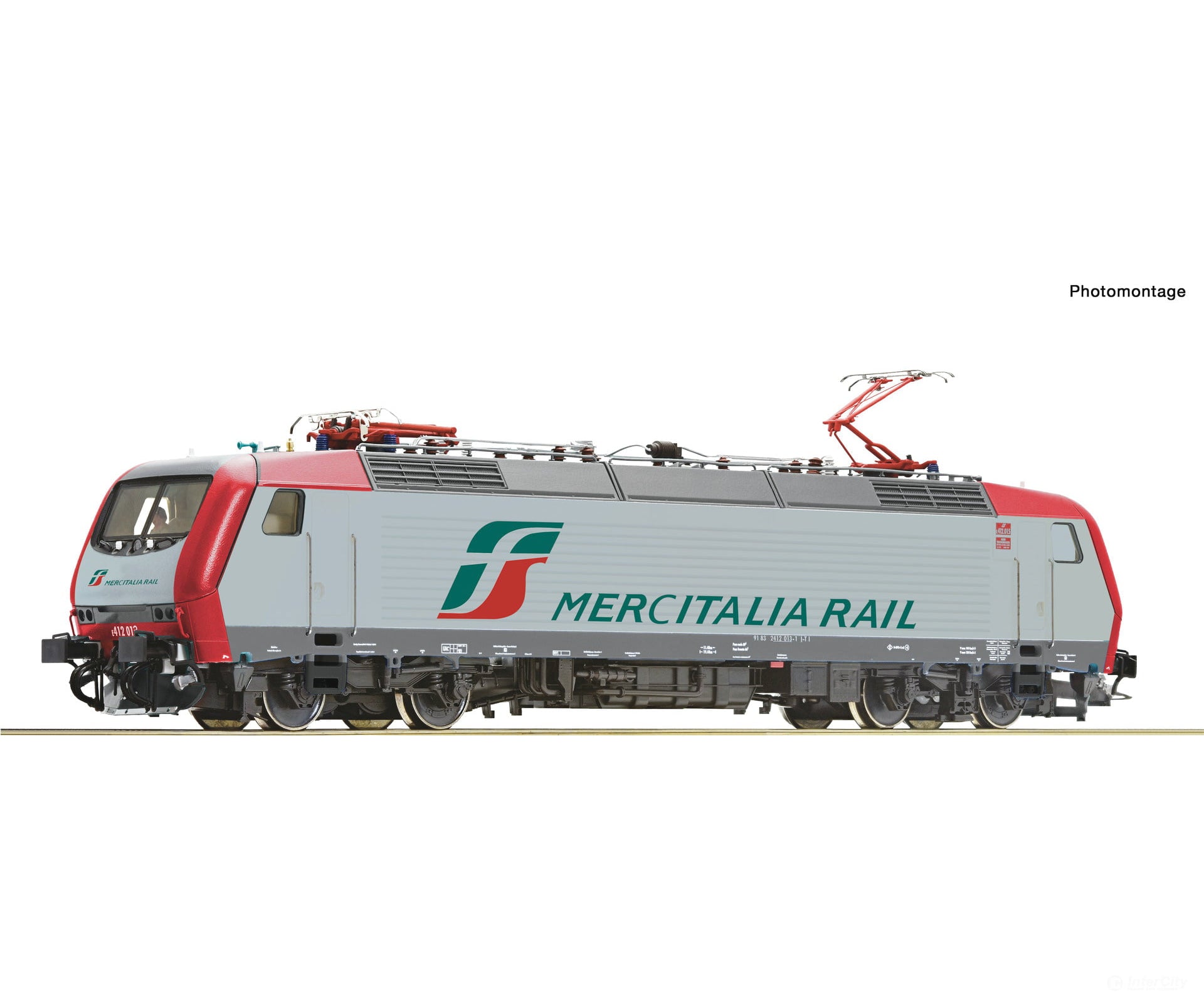 Roco 70465 Ho Electric Locomotive E 412 013 Mercitalia Rail Era 6 (Dcc Sound) European Locomotives