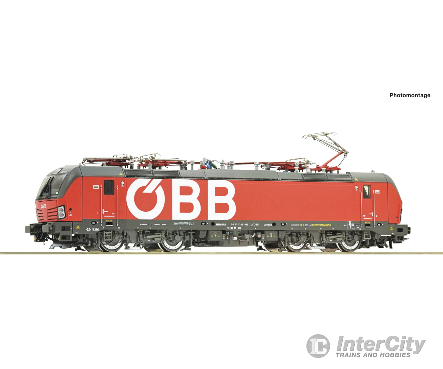 Roco 70722 Ho Electric Locomotive 1293 085 - 7 Öbb - Dcc/Sound European Locomotives