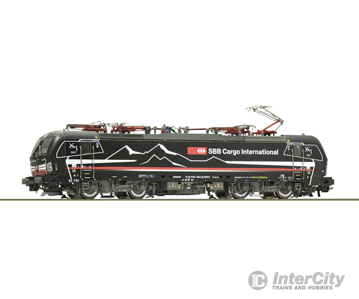 Roco 70727 Ho Electric Locomotive 193 658 - 2 Sbb Cargo International - Dcc/Sound European