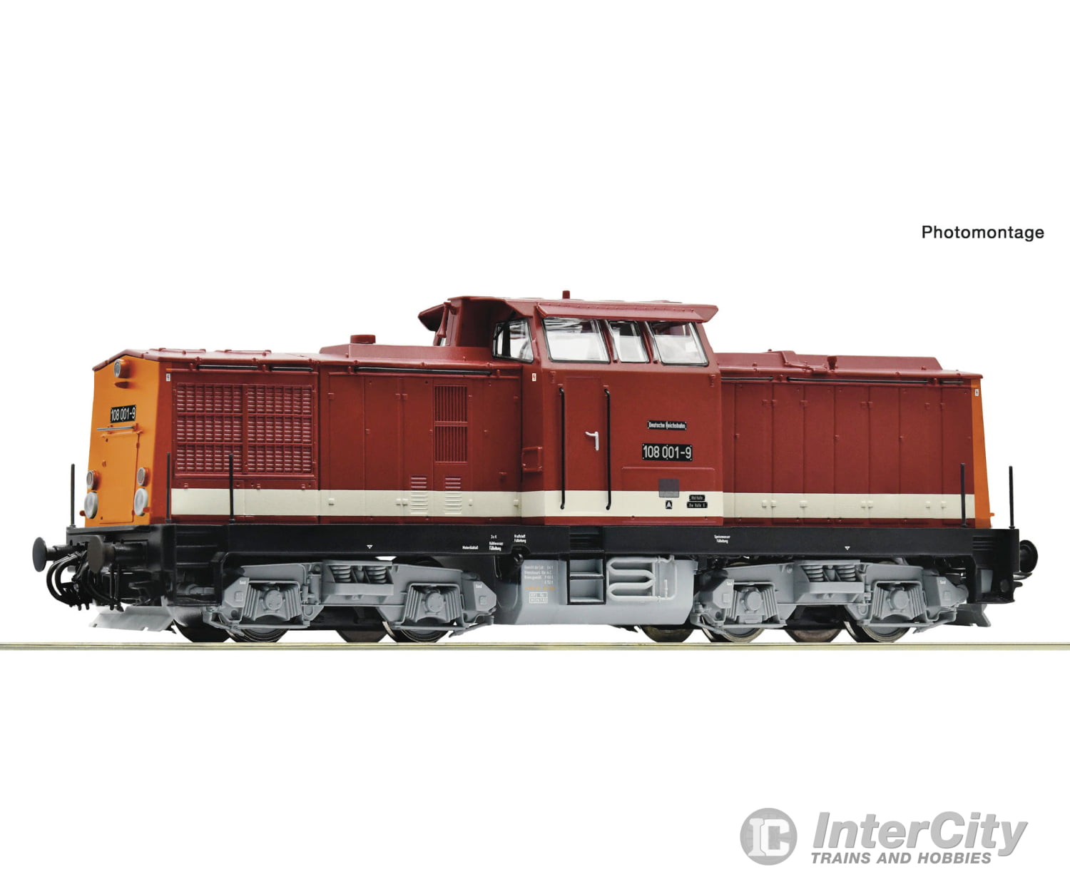 Roco 70817 Ho Diesel Locomotive 108 001-9 Dr Dc Analog European Locomotives