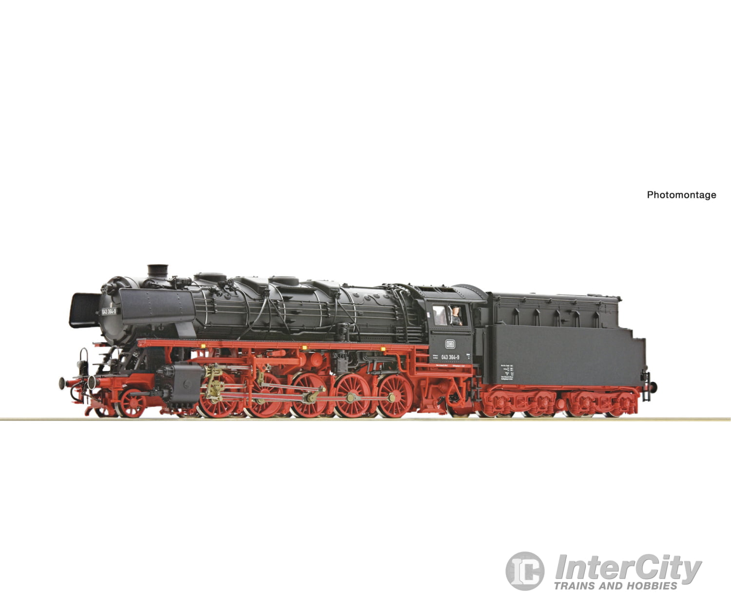 Roco 7100018 Ho Steam Locomotive Class 043 Db Dc Analog European Locomotives