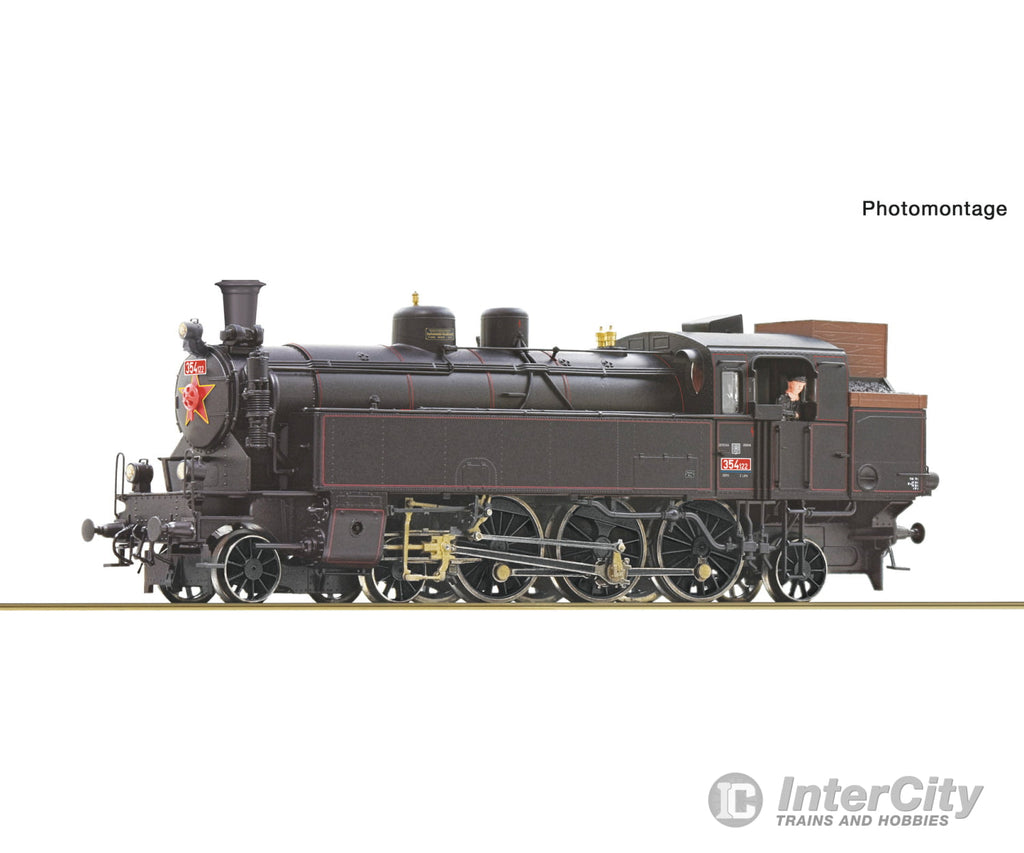 Roco 7100026 Ho Steam Locomotive Class 354.1 Csd Dc Analog European Locomotives