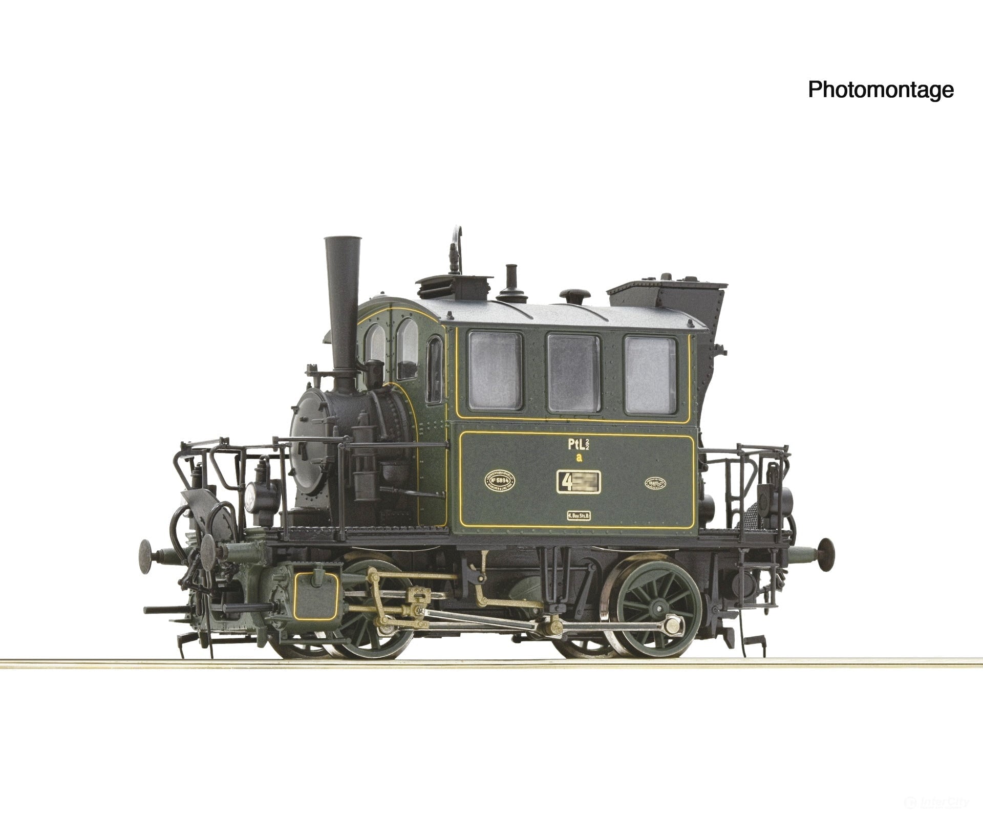 Roco 7100036 HO Steam locomotive class PtL 2/2 K.Bay.Sts.B. DC Analog European Locomotives