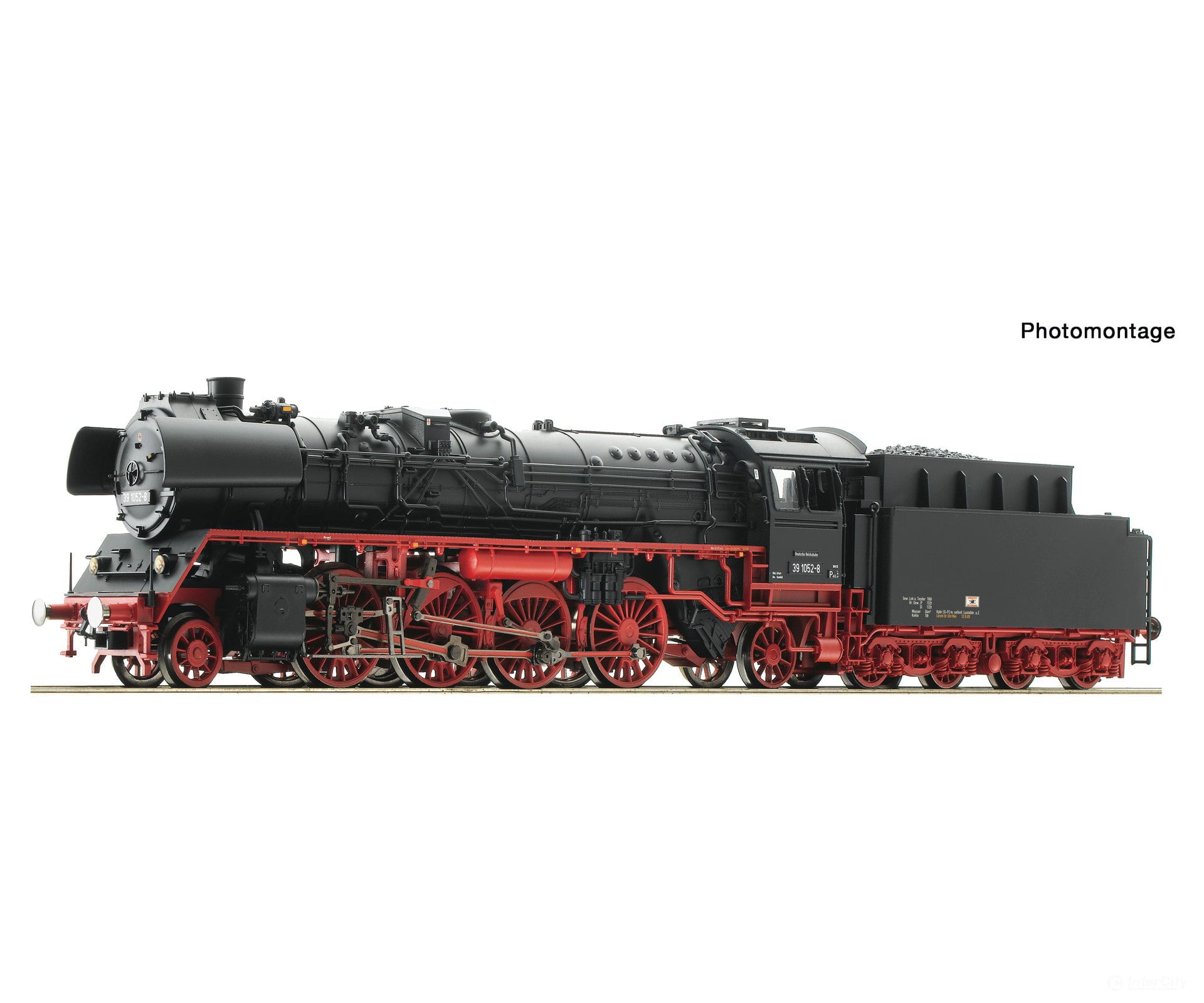 Roco 7100043 HO Steam locomotive 39 1052-8 DR DC Analog European Locomotives