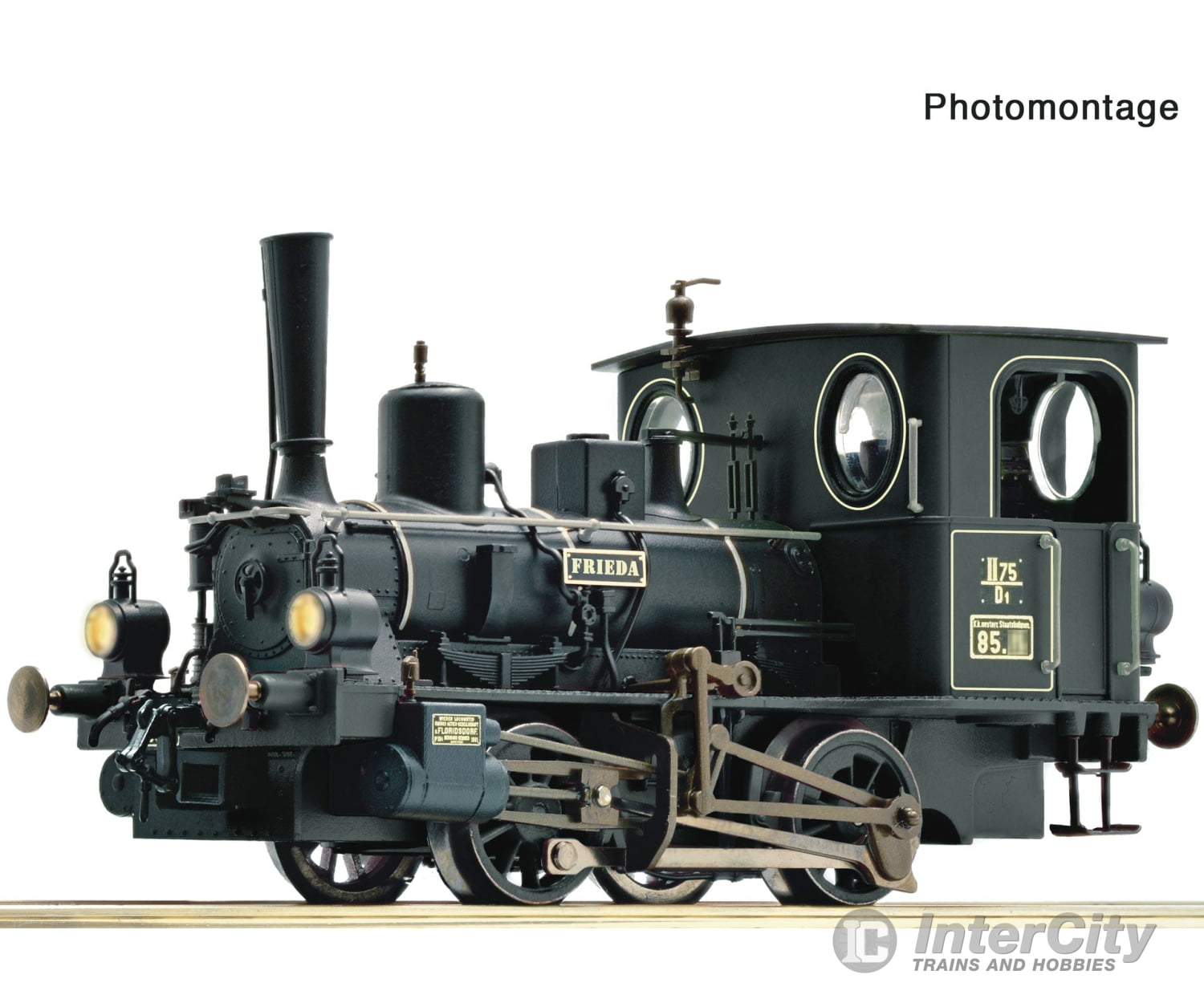 Roco 7100048 HO Steam locomotive Class 85 kkStB DC Analog European Locomotives
