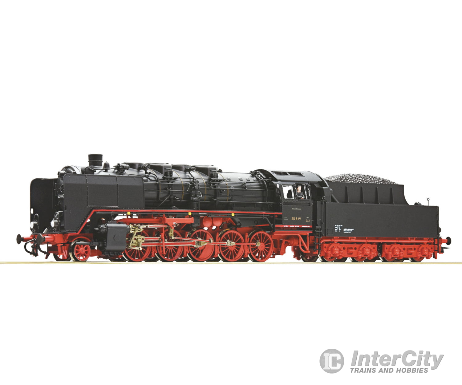 Roco 7110011 Ho Steam Locomotive 50 849 Dr Era 4 (Dcc Sound) European Locomotives