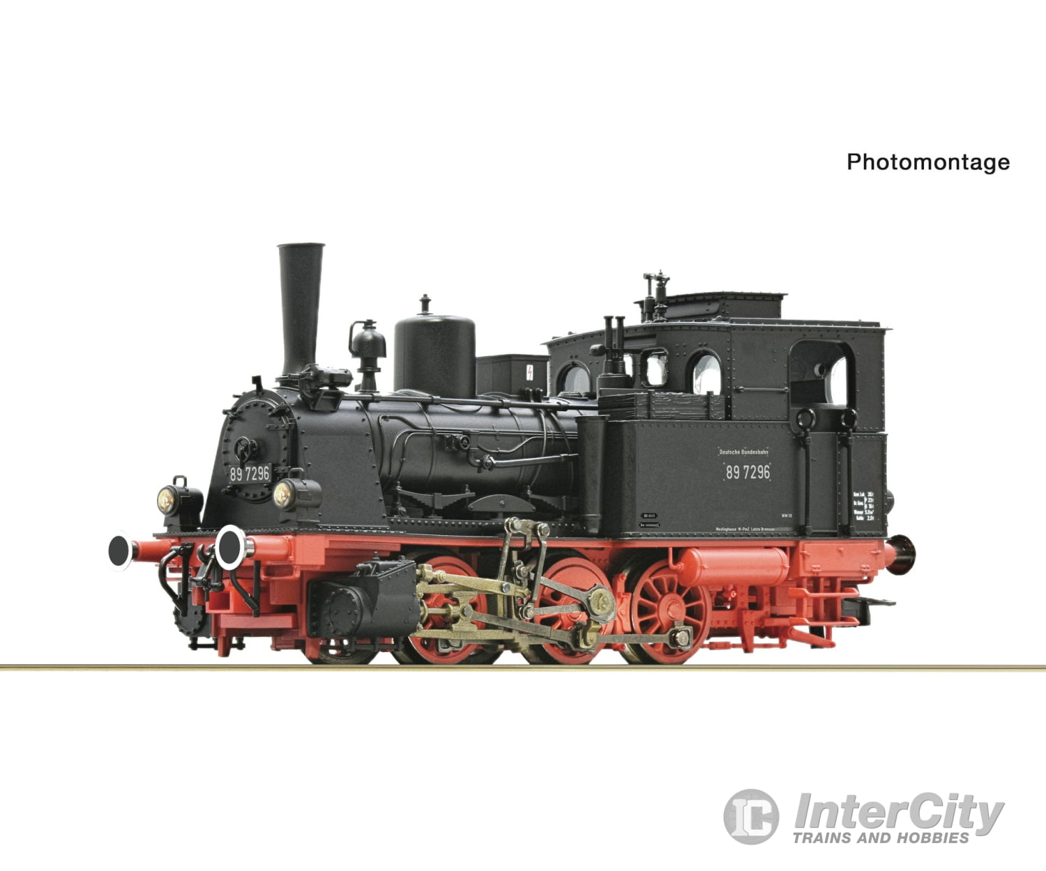 Roco 7110014 Ho Steam Locomotive Br 89.70-75 Db Dcc Digital Sound European Locomotives