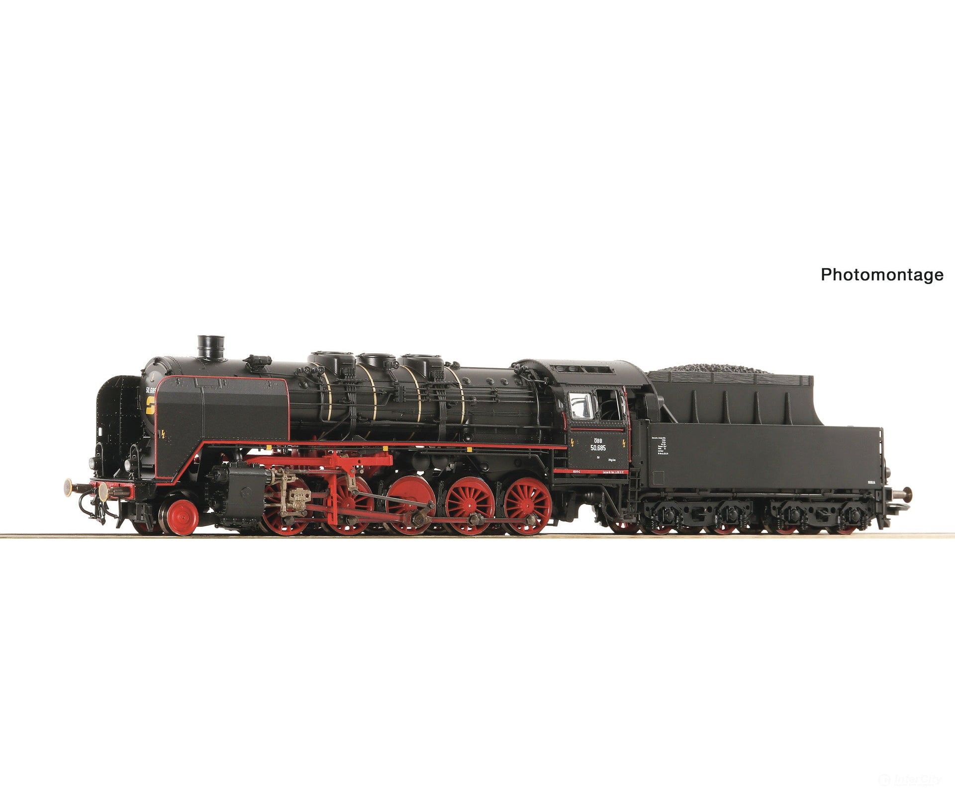Roco 7110016 Ho Steam Locomotive 50.685 Öbb Dcc Digital Sound European Locomotives
