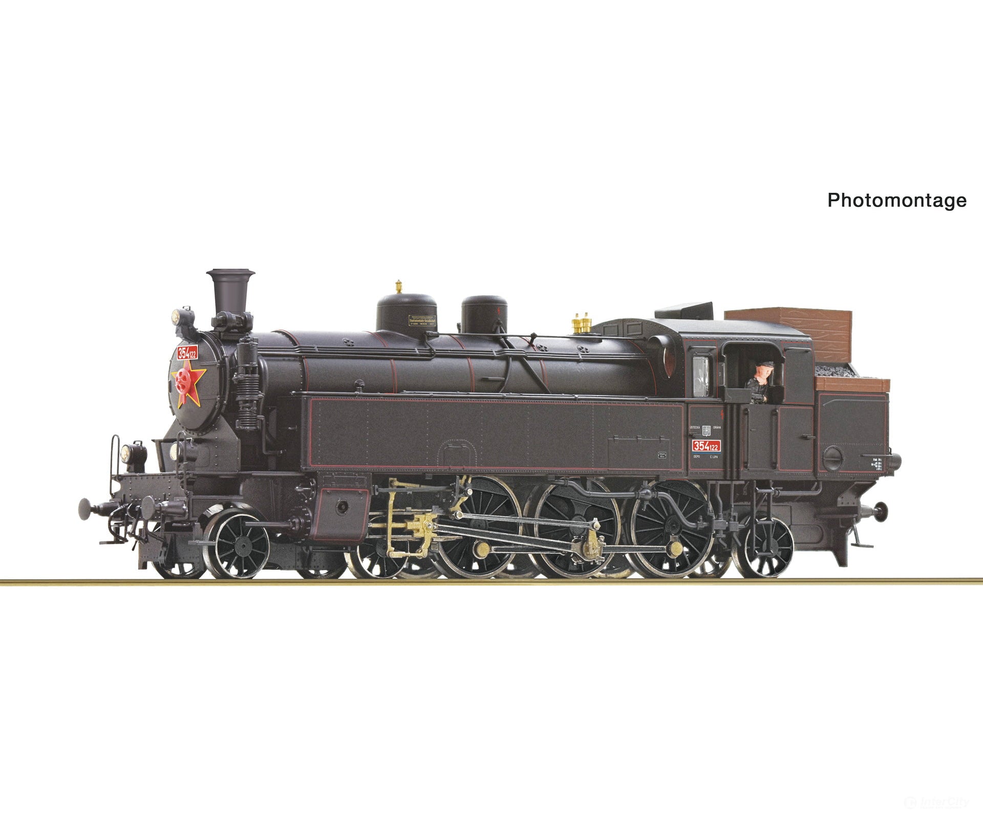 Roco 7110026 Ho Steam Locomotive Class 354.1 Csd Dcc Digital Sound European Locomotives