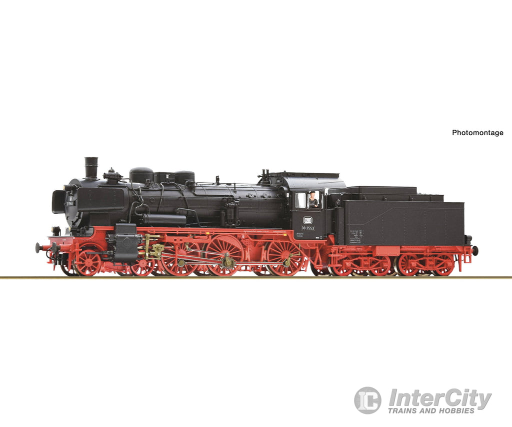 Roco 71388 Ho Steam Locomotive 38 3553 Db Dcc Digital Sound European Locomotives