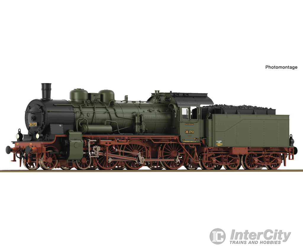Roco 71395 HO Steam locomotive 38 3713 DRG DC Analog European Locomotives