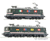 Roco 71414 Ho Sbb Electric Locomotive Double Traction Re 10/10 - Dc Analog European Locomotives