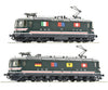 Roco 71414 Ho Sbb Electric Locomotive Double Traction Re 10/10 - Dc Analog European Locomotives