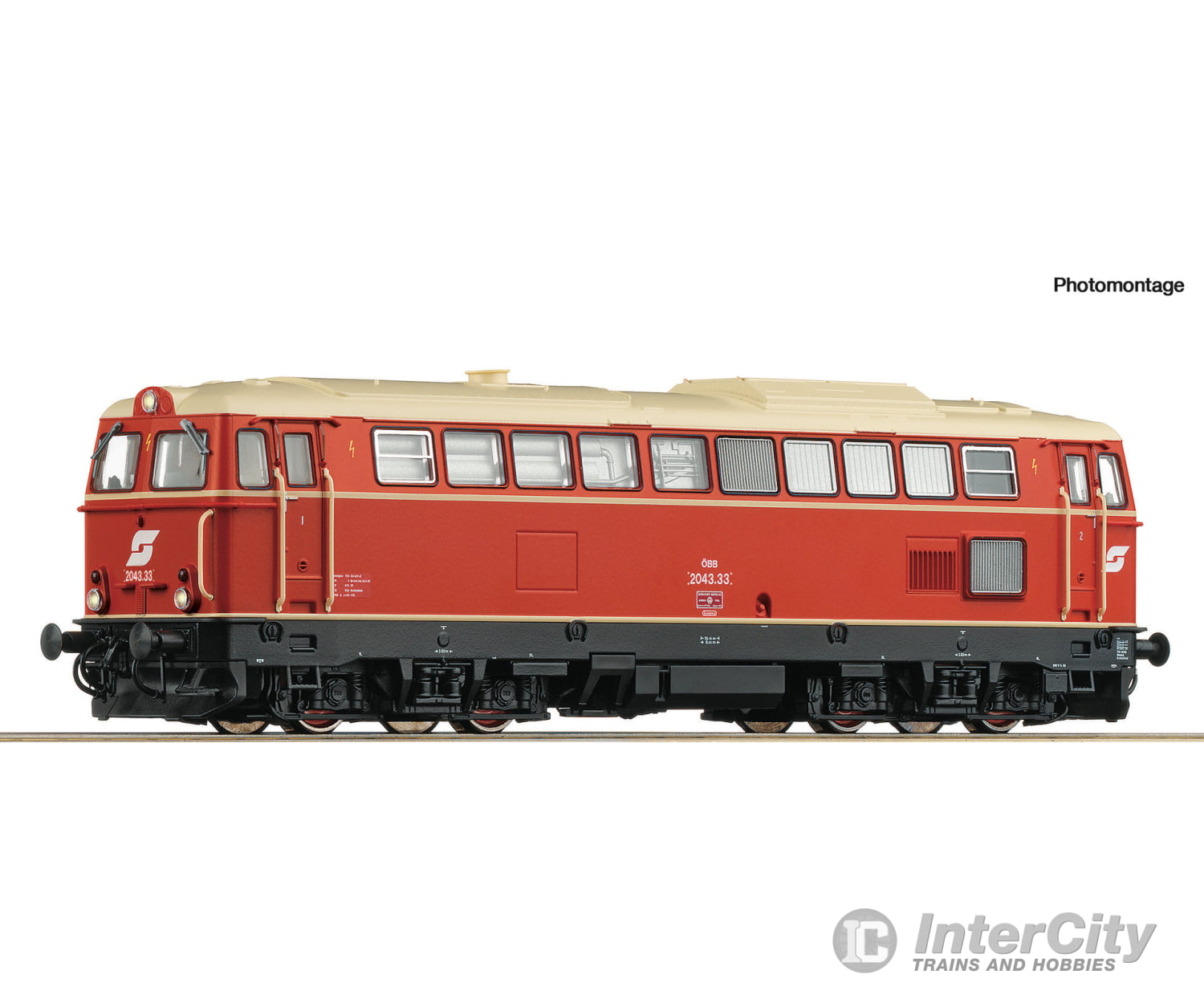 Roco 7300038 Ho Diesel Locomotive 2043.33 Öbb Era 4 (Dc) European Locomotives