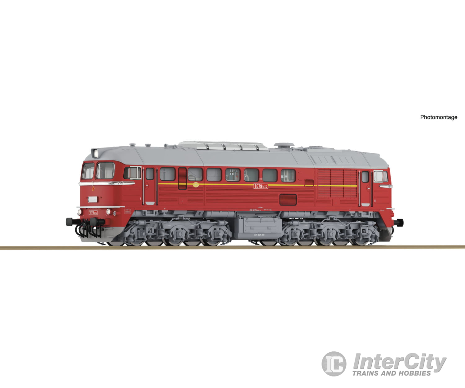 Roco 7300040 Ho Diesel Locomotive T 679.1 Csd Era 4 (Dc) European Locomotives