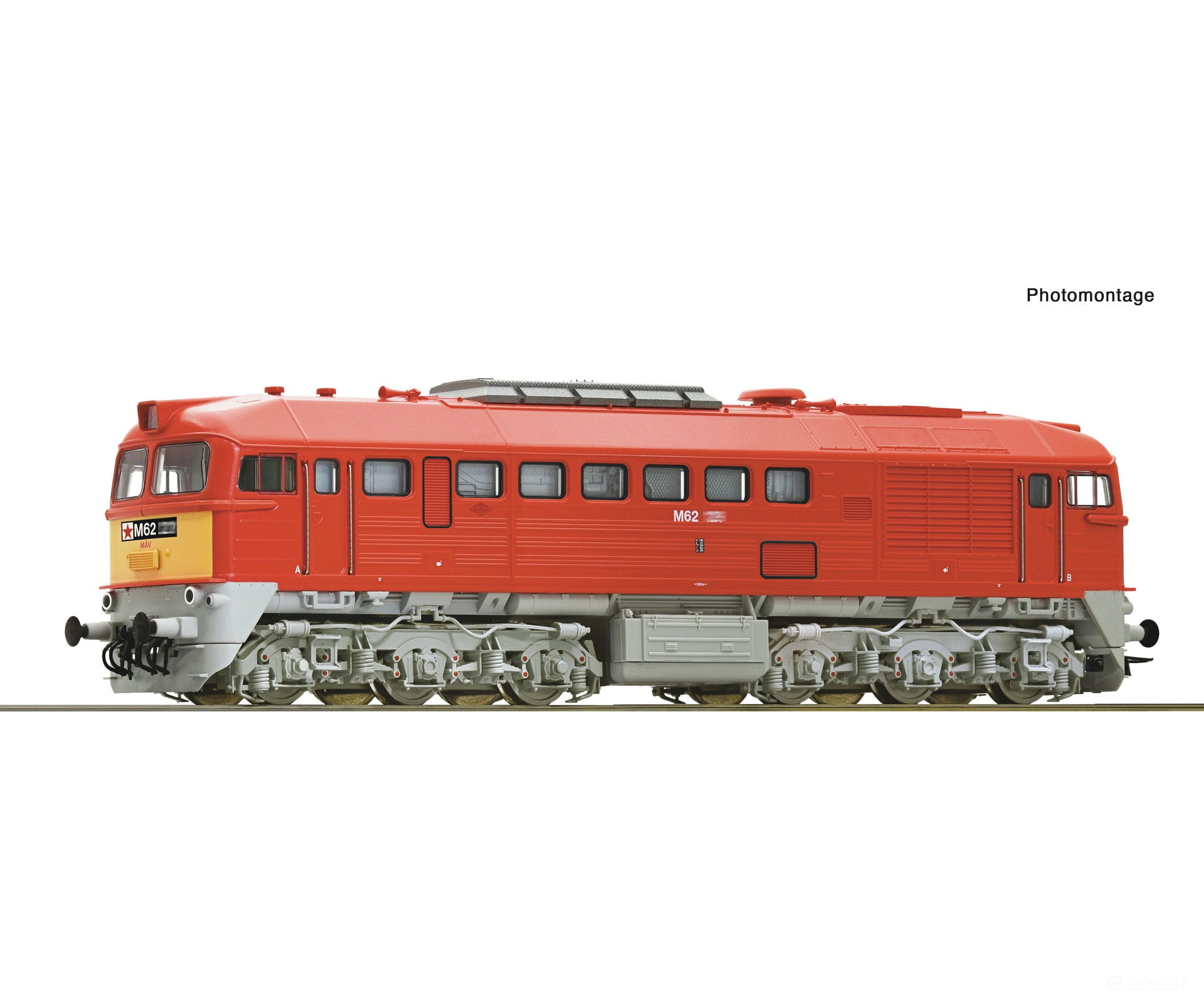 Roco 7300057 Ho Diesel Locomotive M62 221 Mav Dc Analog European Locomotives
