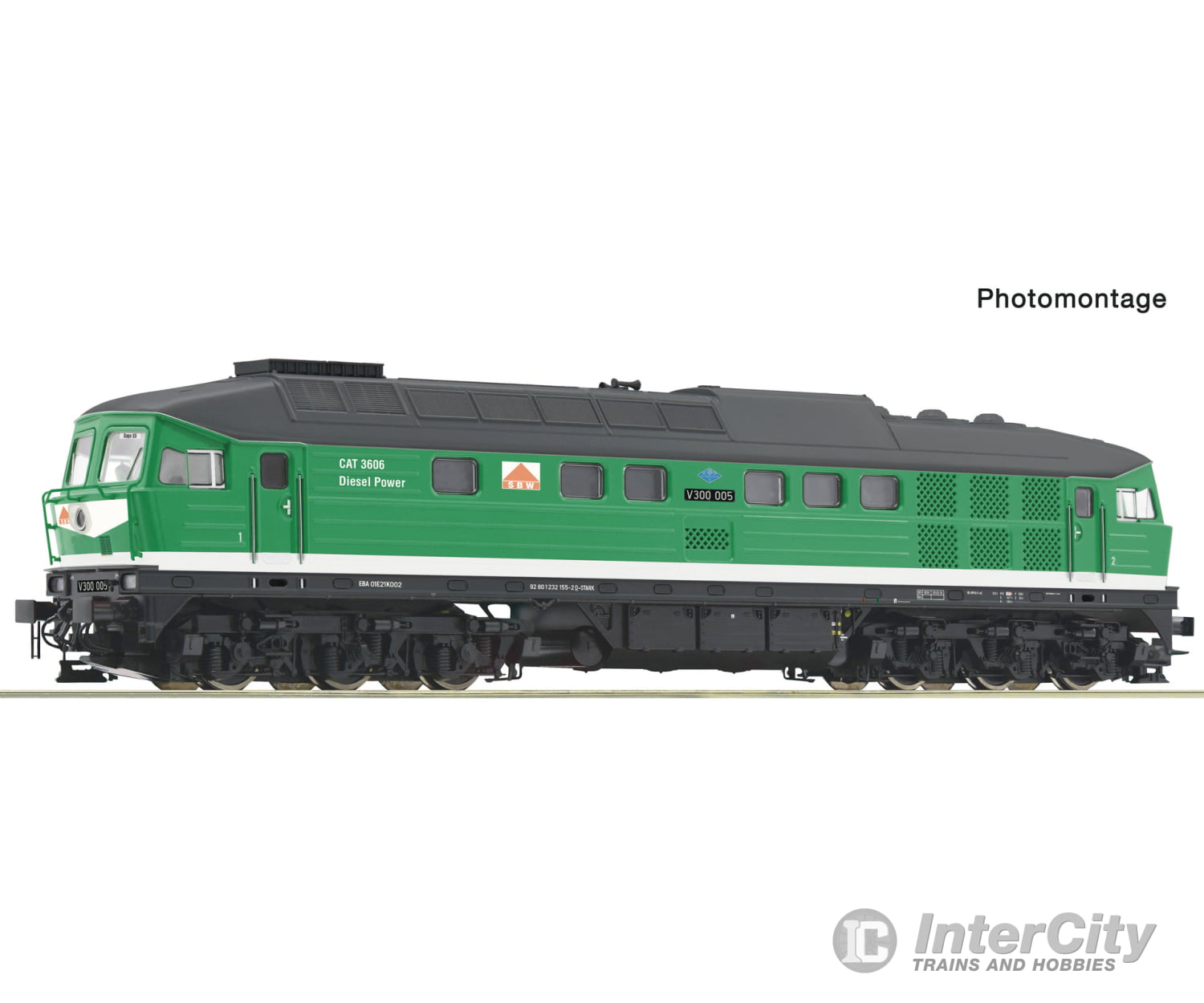 Roco 7300058 Ho Diesel Locomotive V 300 005 Sbw Dc Analog European Locomotives