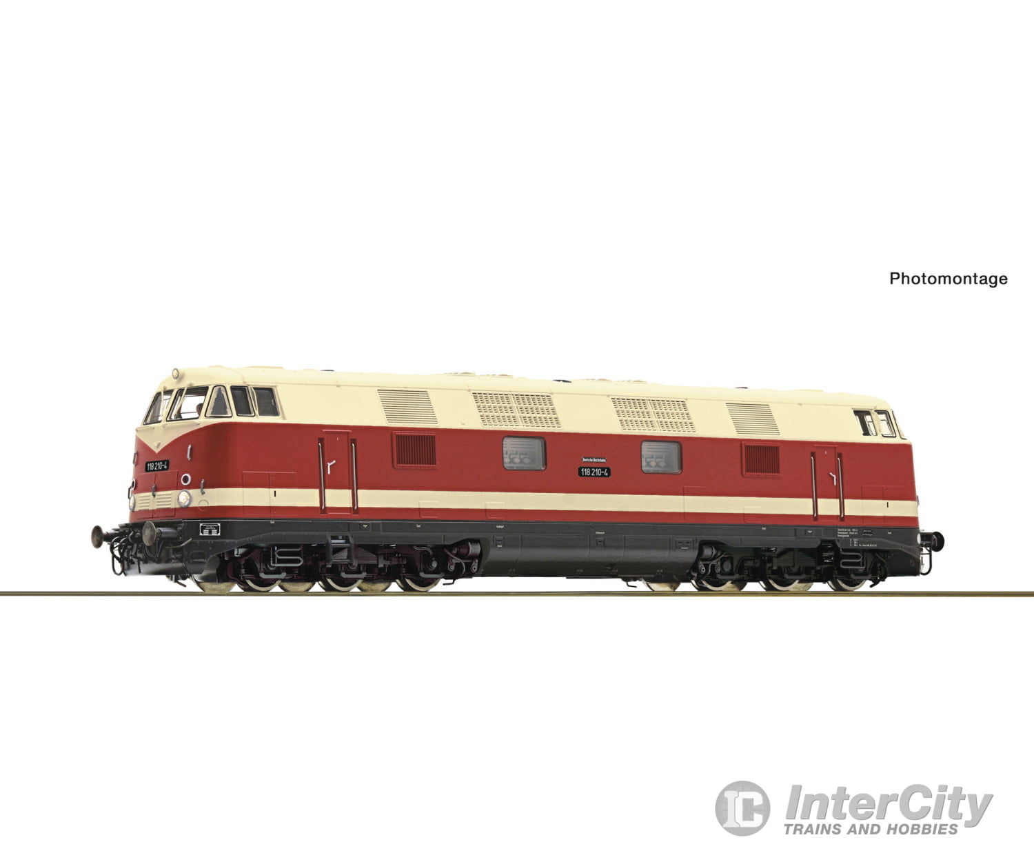 Roco 7300060 Ho Diesel Locomotive 118 210-4 Dr Dc Analog European Locomotives