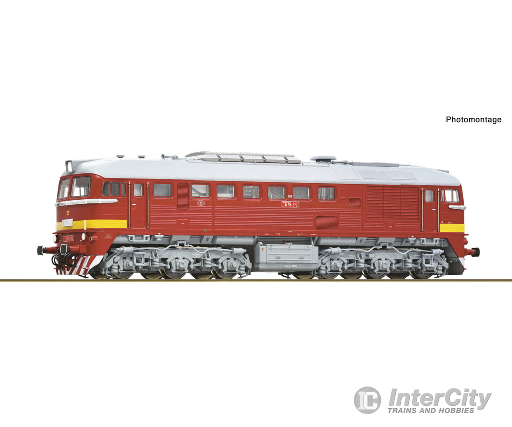 Roco 7300061 Ho Diesel Locomotive T 679.1 Csd Dc Analog European Locomotives