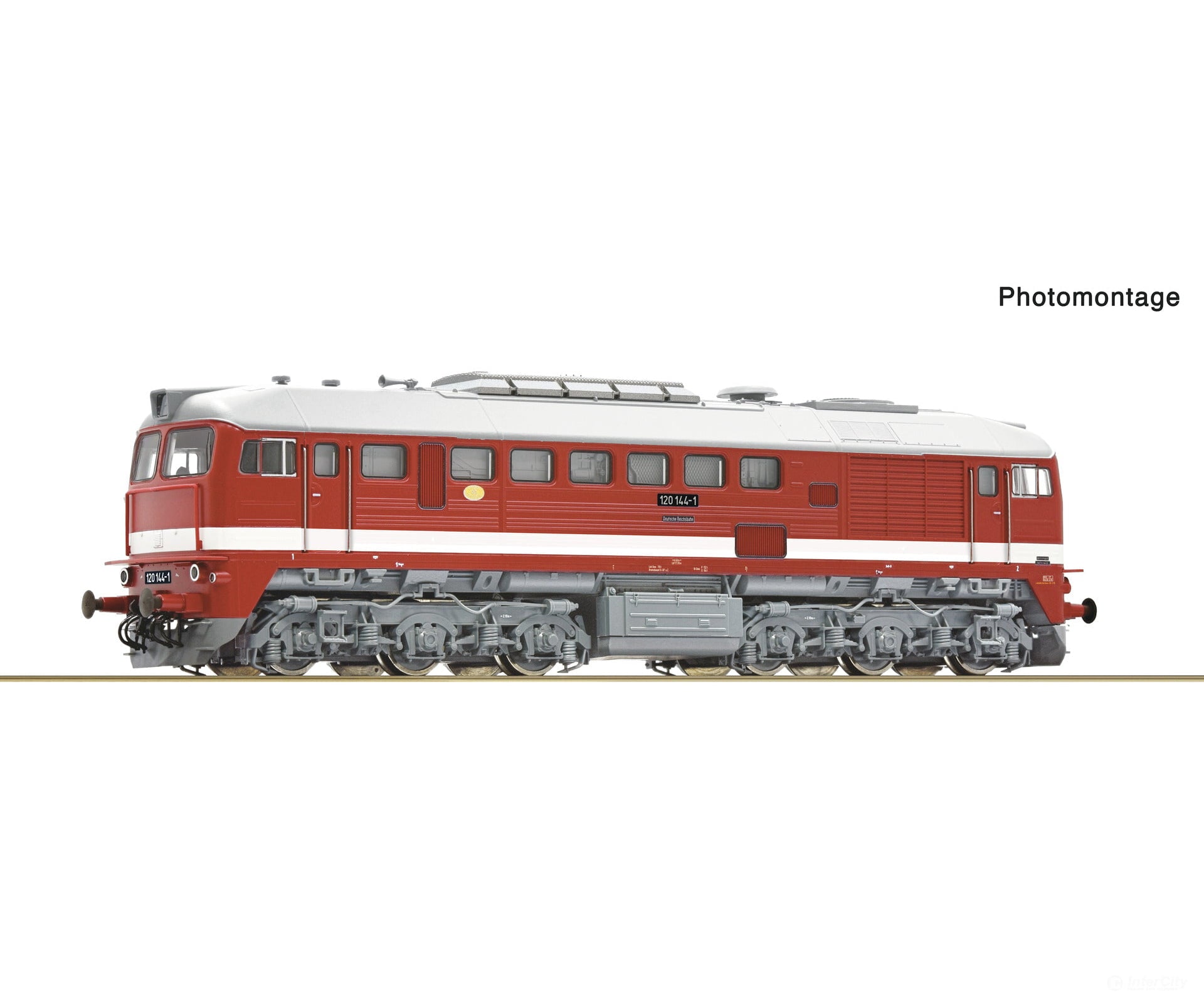 Roco 7300096 HO Diesel locomotive 120 144-1 DR DC Analog European Locomotives