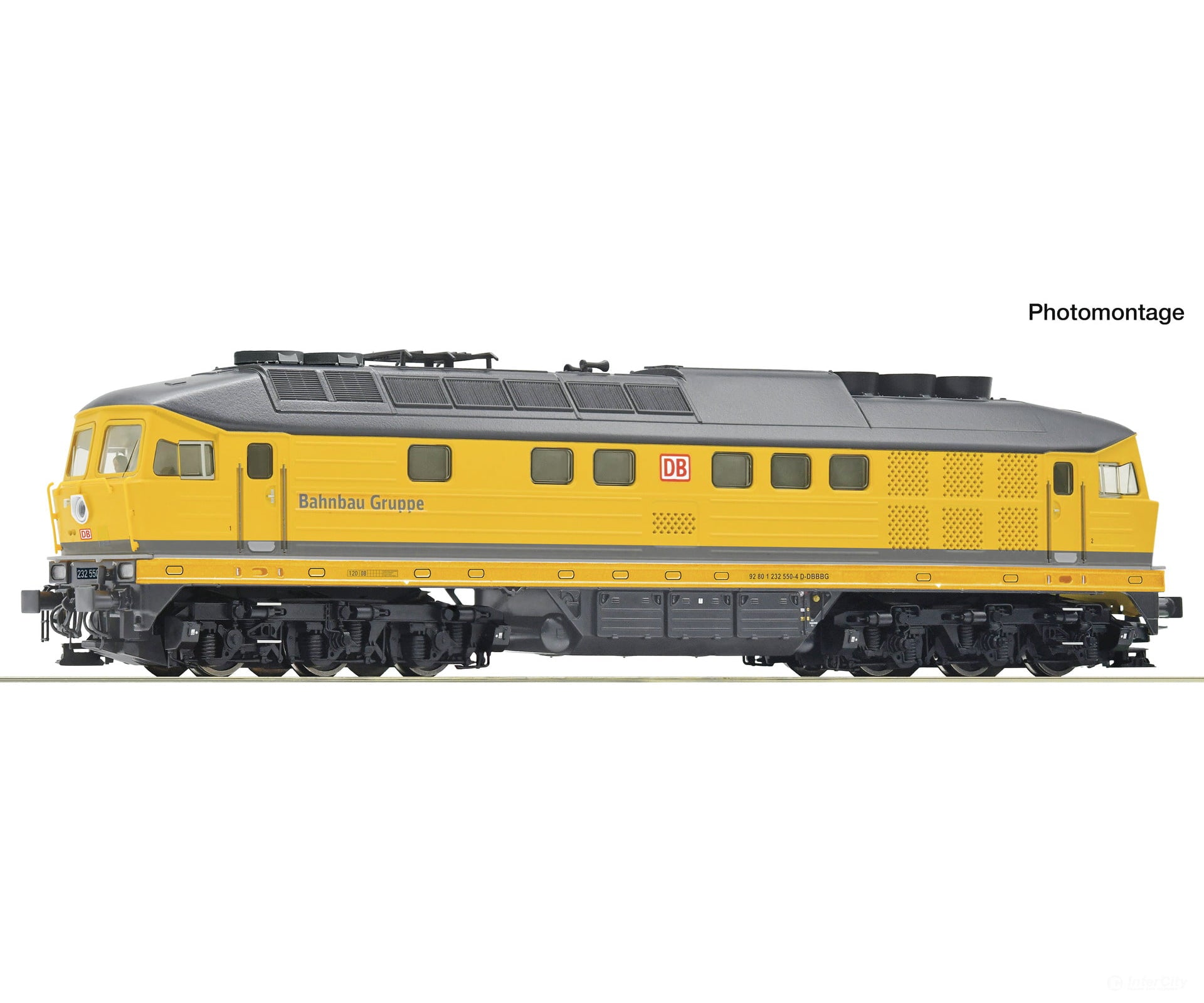 Roco 7300105 HO Diesel locomotive 232 550-4 DB AG DC Analog European Locomotives