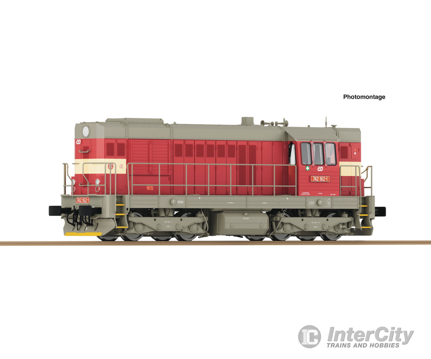 Roco 7310014 Ho Diesel Locomotive 742 162-1 Cd Era 5 (Dcc Sound) European Locomotives