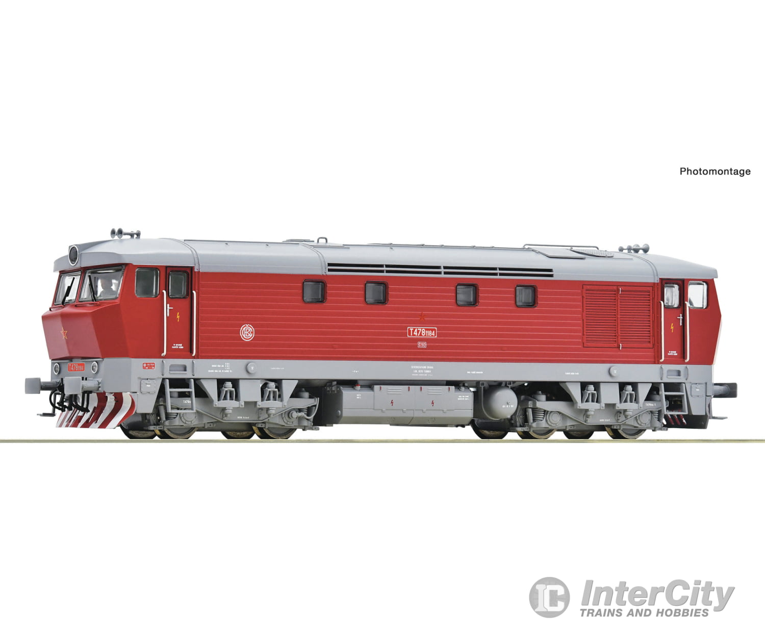 Roco 7310028 Ho Diesel Locomotive T 478 1184 Csd Era 4 5 (Dcc Sound) European Locomotives