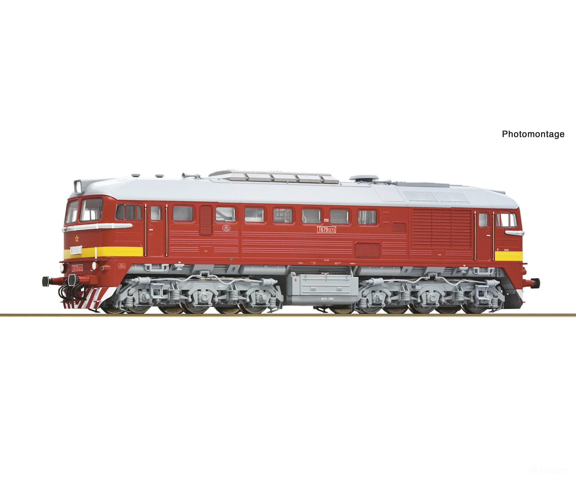 Roco 7310061 Ho Diesel Locomotive T 679.1 Csd Dcc Digital Sound European Locomotives